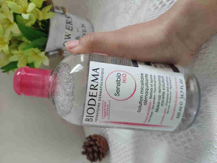 法国贝德玛（BIODERMA）舒妍多效洁肤液500ml （卸妆水 深层清洁 粉水 舒缓保湿 敏感肌 眼唇 原装进口）怎么样，好用吗，口碑，心得，评价，试用报告,第5张