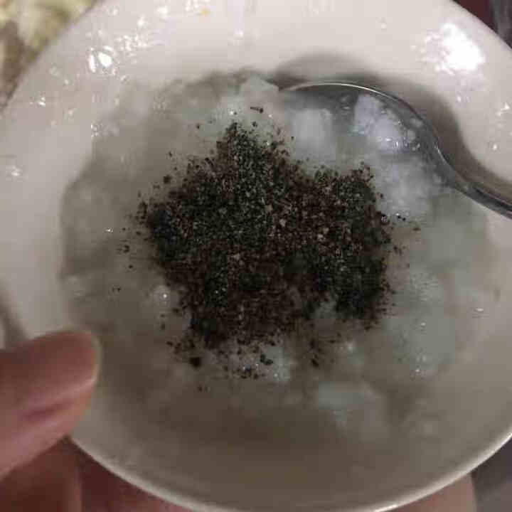 六儿辅食添加调味料猪肝粉黑芝麻海苔粉虾皮牡蛎核桃粉海苔碎儿童宝宝拌饭料不添加盐调味品给婴儿幼儿食谱 白芝麻猪肝粉怎么样，好用吗，口碑，心得，评价，试用报告,第4张