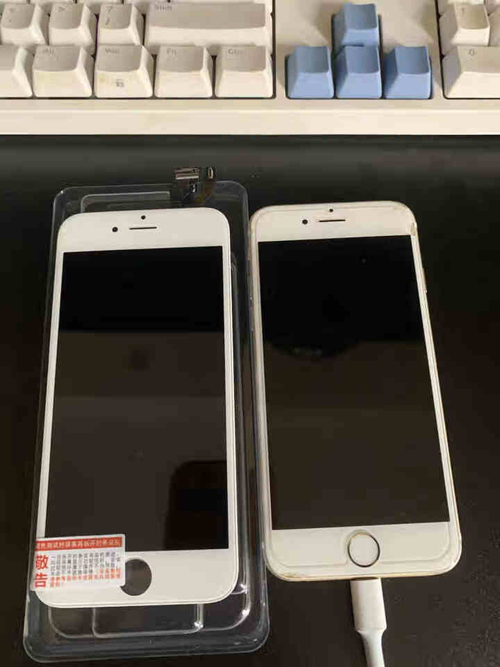 帆睿 苹果6屏幕总成iphone6 5s 7代6splus六6sp七内外屏x8p液晶显示换屏原手机屏 适用于苹果6屏幕总成（4.7白色） 带配件怎么样，好用吗，,第2张