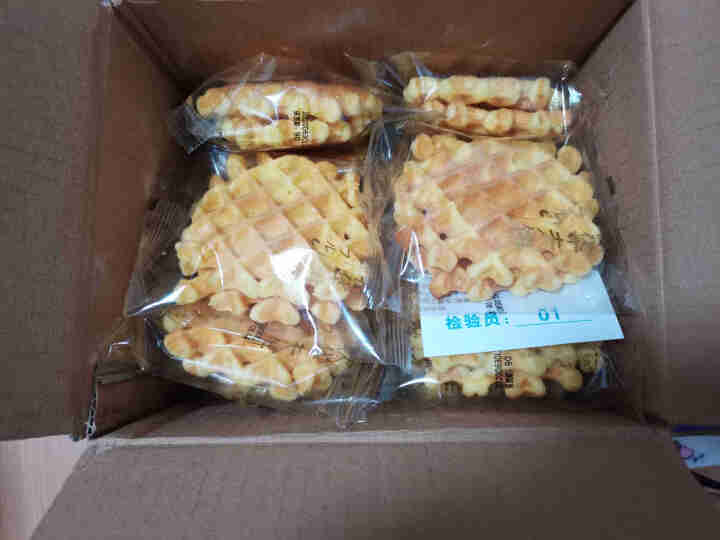 DayDayCook日日煮轻格原味软华夫饼450g/箱 营养早餐面包蛋糕 办公室下午茶饼干西式糕点 原味软华夫饼450g怎么样，好用吗，口碑，心得，评价，试用报,第3张