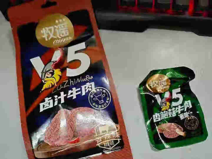 牧谣卤汁牛肉酱牛肉熟食真空五香即食小零食小吃小包装休闲食品 香辣味*1袋【共60g】怎么样，好用吗，口碑，心得，评价，试用报告,第2张