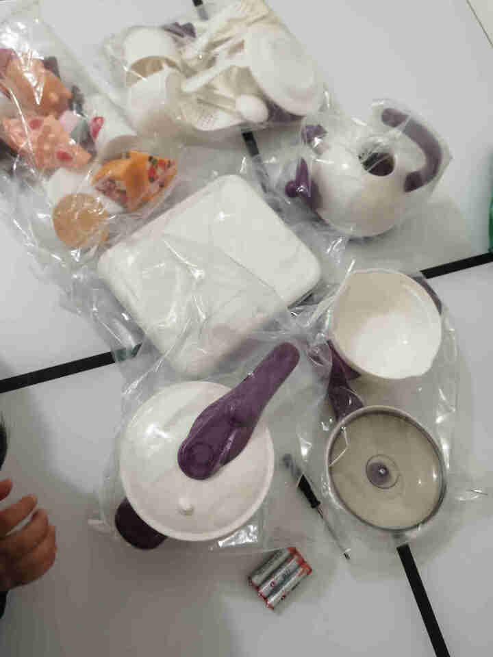 育儿宝 儿童过家家玩具女孩迷你厨房煮饭做饭2,第3张