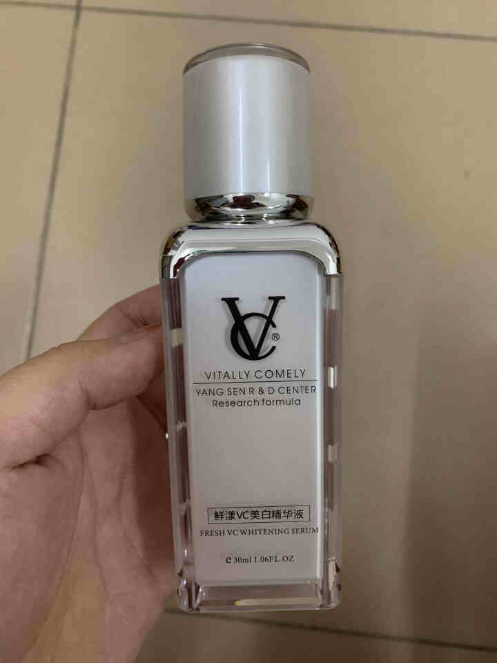 VC 美白精华液30ml（美白淡斑 改善暗哑 收缩毛孔 焕白亮肤）面部精华男女士护肤品 美白精华液30ml怎么样，好用吗，口碑，心得，评价，试用报告,第3张