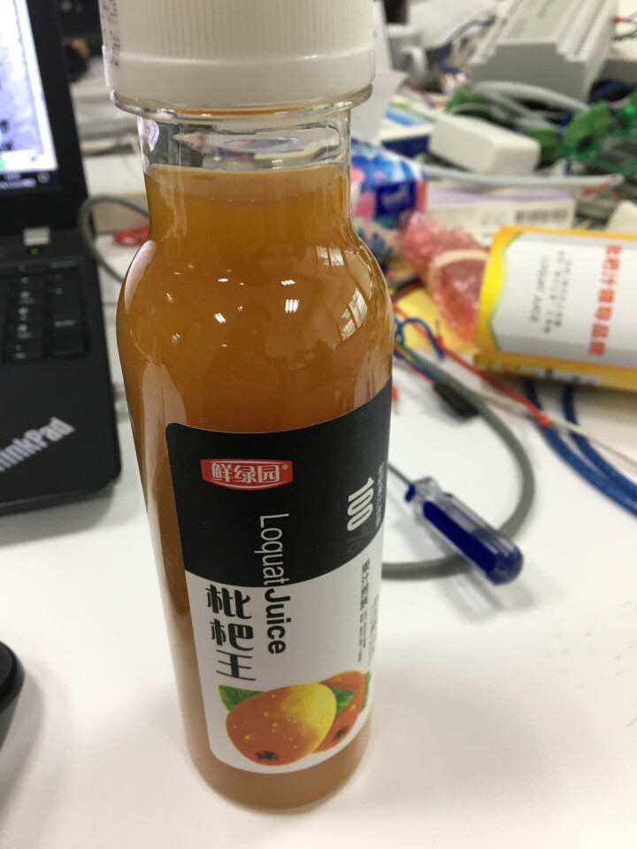 鲜绿园 枇杷汁100%枇杷王枇杷原浆果汁饮料大瓶饮料300ml 单瓶装试饮活动怎么样，好用吗，口碑，心得，评价，试用报告,第2张