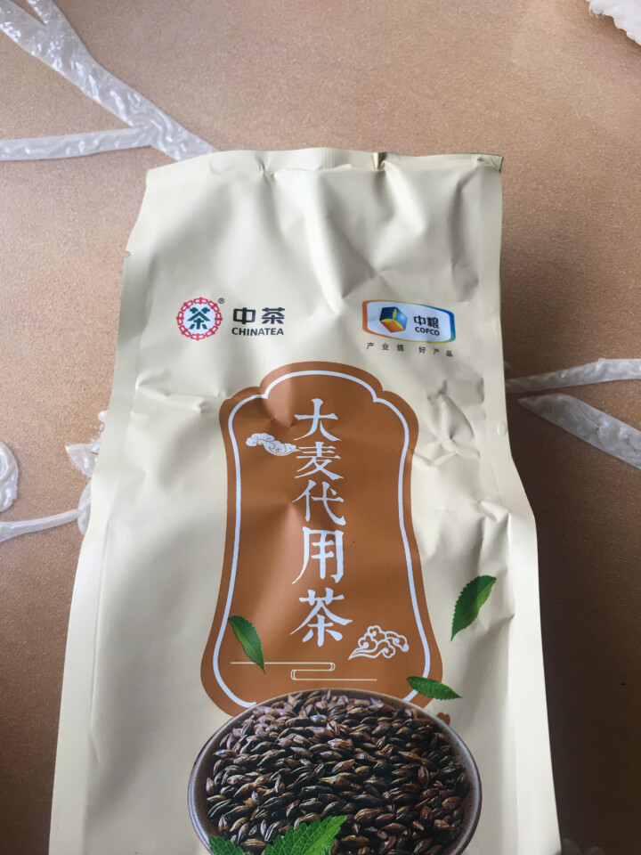 中粮中茶大麦茶冲泡代用茶叶烘焙麦香冲泡茶袋开胃助消化解油腻减肚去脂瘦瘦茶代用茶 泡着喝的茶160g 大麦茶一盒160g怎么样，好用吗，口碑，心得，评价，试用报告,第2张