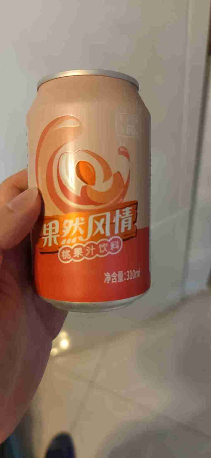 果然风情果汁饮料桃汁果味饮品听装新品听装310ml*20罐桃果汁饮品果饮 310ml*1怎么样，好用吗，口碑，心得，评价，试用报告,第2张