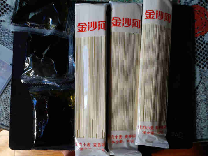 金沙河葱油拌面 非油炸 方便速食 三联包 90g*3包含酱包怎么样，好用吗，口碑，心得，评价，试用报告,第3张