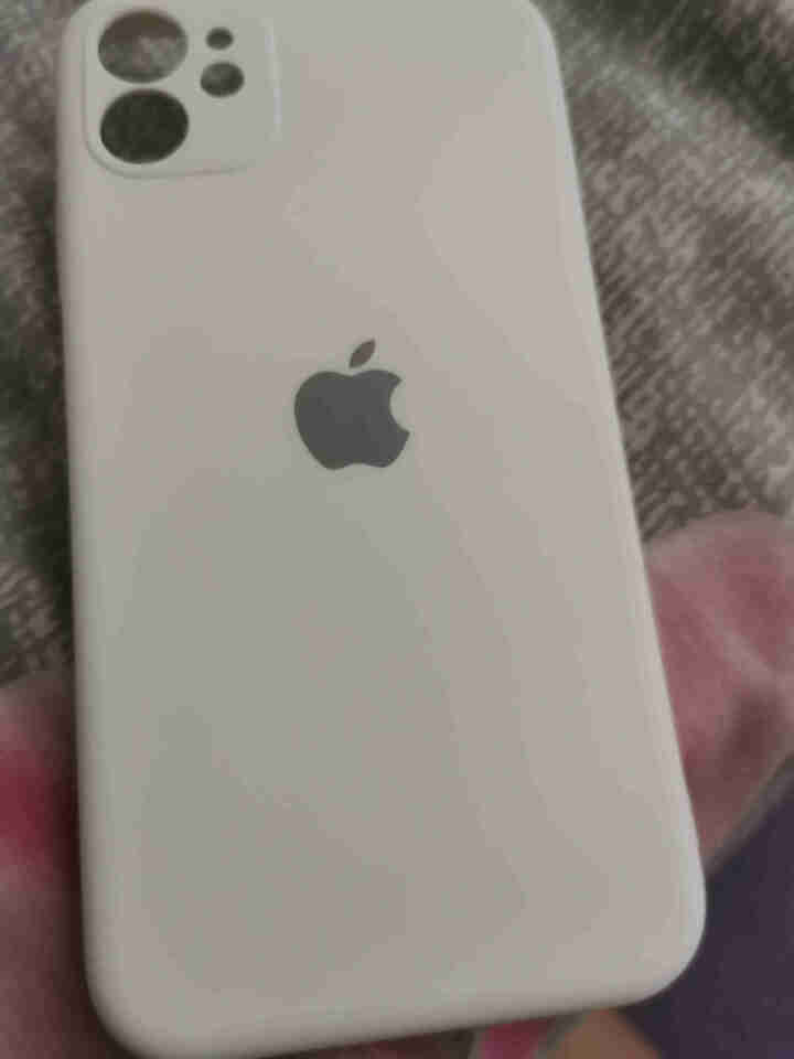 谜麟 苹果11手机壳液态硅胶iPhone11摄像头全包11pro Max防摔男女款潮牌软壳ins网红 苹果11【古董白色+钢化膜+挂绳】怎么样，好用吗，口碑，心,第4张