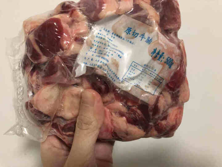 舌云 原切牛腩牛肉新鲜进口儿童牛排火锅食材牛腩肉牛扒牛排肉批发肉类 500g/袋*1怎么样，好用吗，口碑，心得，评价，试用报告,第3张