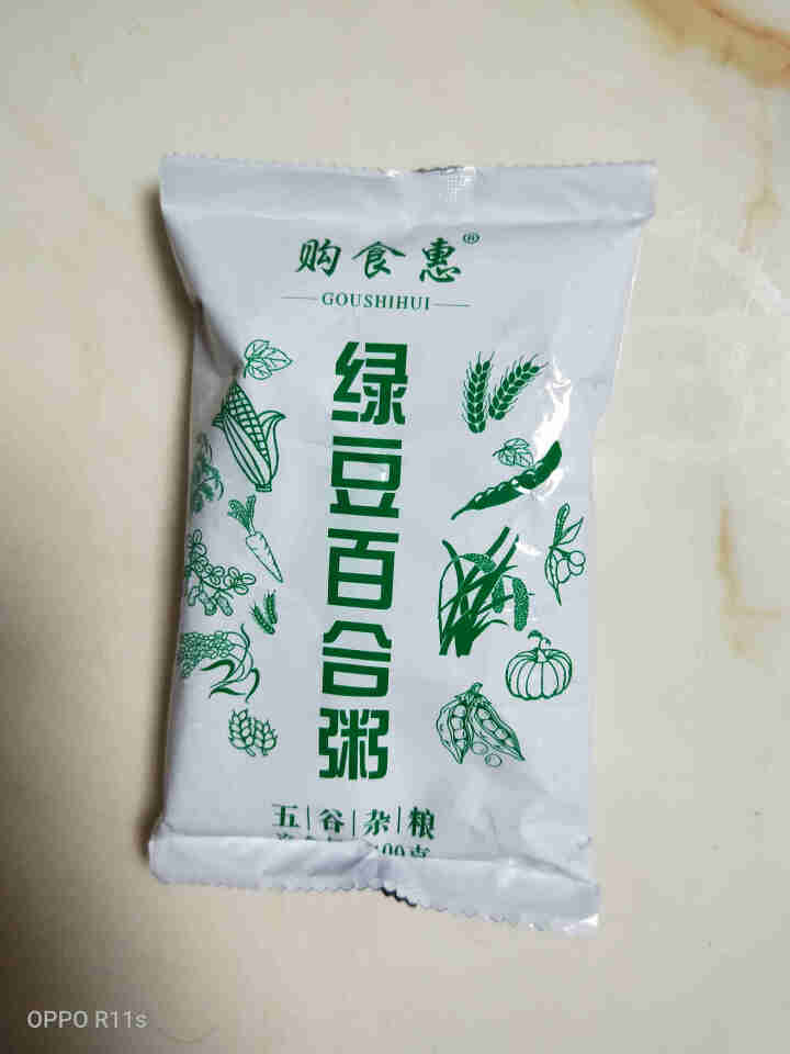 购食惠绿豆百合粥米100g怎么样，好用吗，口碑，心得，评价，试用报告,第2张