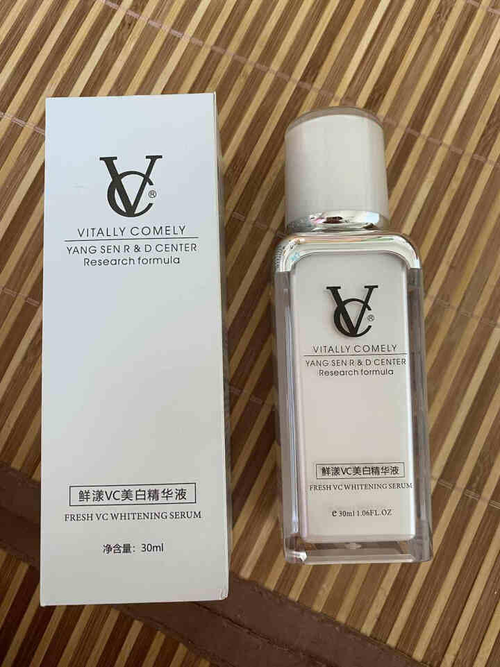 VC 美白精华液30ml（美白淡斑 改善暗哑 收缩毛孔 焕白亮肤）面部精华男女士护肤品 美白精华液30ml怎么样，好用吗，口碑，心得，评价，试用报告,第3张