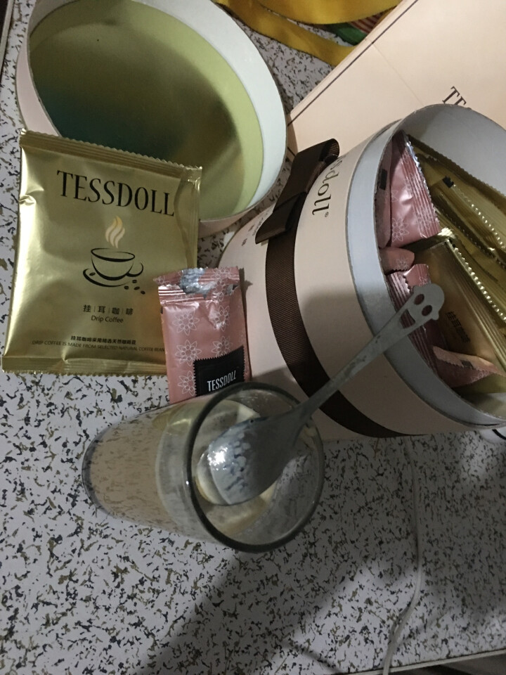 Tessdoll 台仕朵挂耳式咖啡粉袋装速溶台式网红咖啡冲饮怎么样，好用吗，口碑，心得，评价，试用报告,第4张