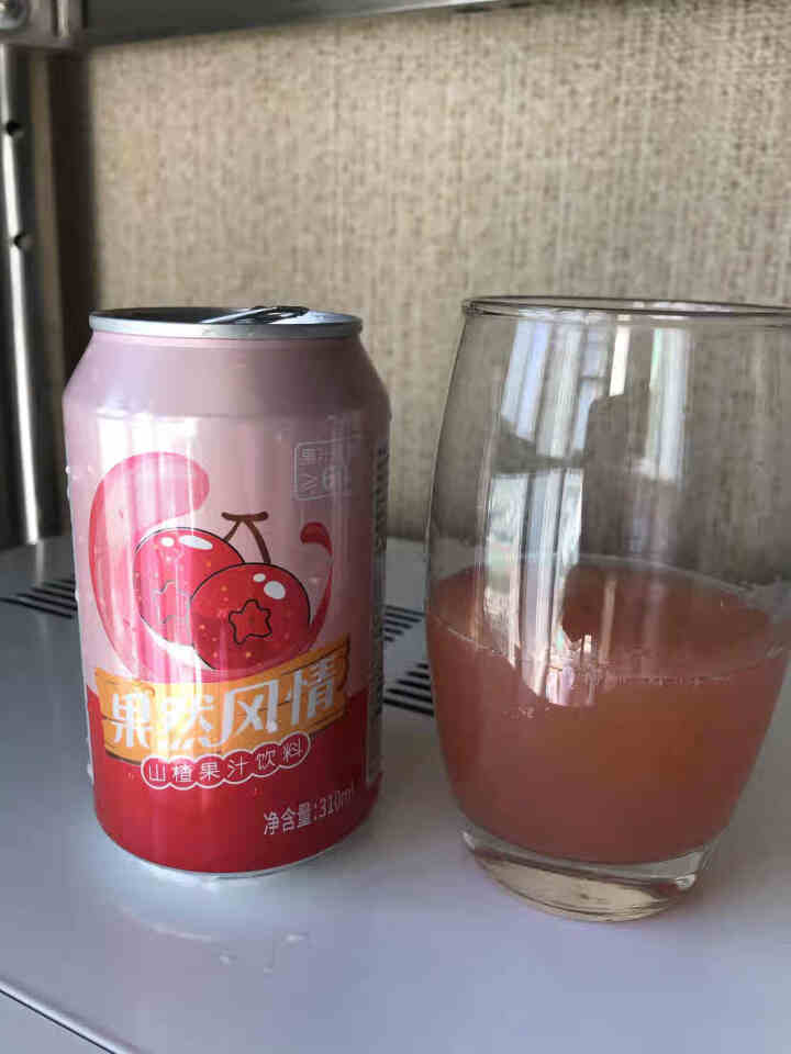 果然风情饮料果汁山楂汁易拉罐310ml便携整箱装 310ml*1怎么样，好用吗，口碑，心得，评价，试用报告,第4张