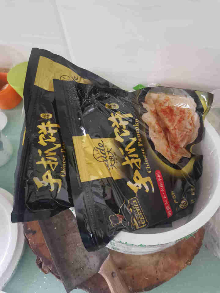 大由大原味手抓饼 儿童早餐 手抓饼皮家庭装面点食品烘焙食材锁鲜精包装台湾风味早点 千层饼手撕饼 原味手抓饼1800g  20片怎么样，好用吗，口碑，心得，评价，,第4张