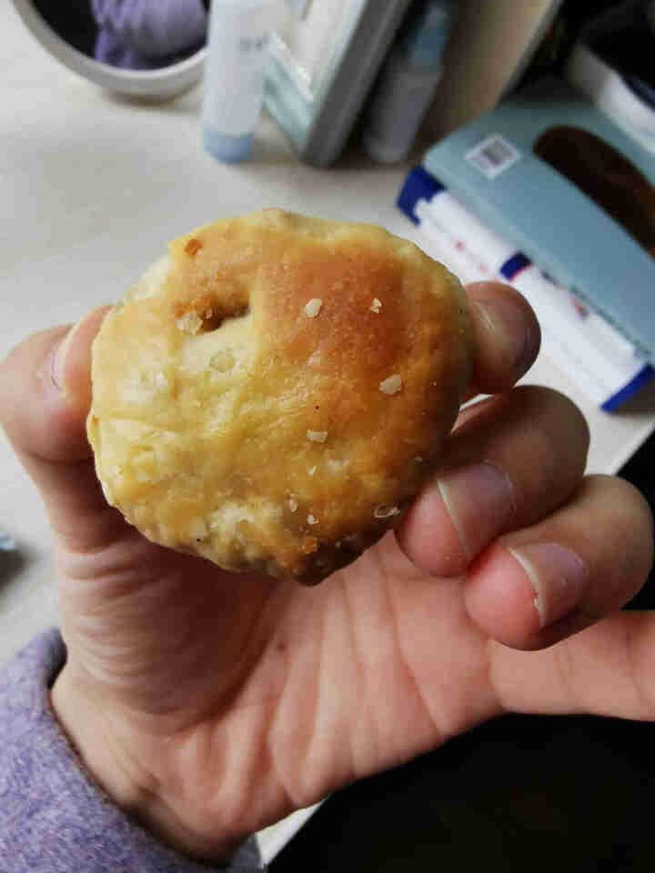 黄山烧饼安徽特产梅干菜扣肉烧饼酥饼香酥烧饼传统糕点金华烧饼小吃零食 辣味 150克*1袋装怎么样，好用吗，口碑，心得，评价，试用报告,第4张