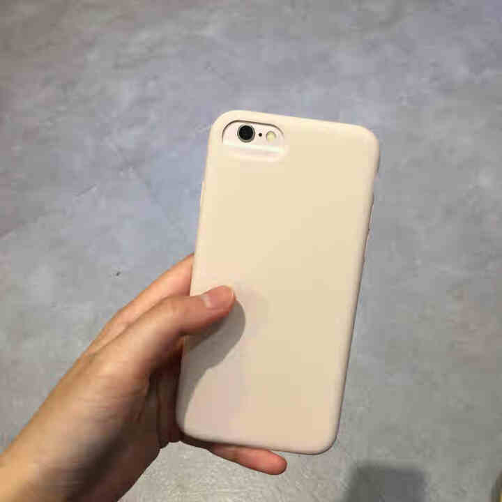 日新隆 苹果6s/7/8/8plus液态硅胶手机壳  iPhone SE2防摔超薄软壳 樱花粉 (4.7英寸)苹果SE2/6/6s/7/8通用怎么样，好用吗，口,第4张