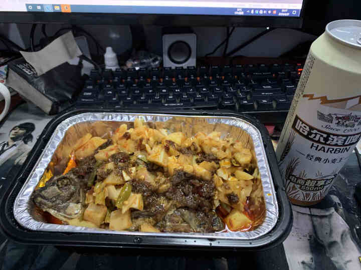 【爱上零食屋】为吃而战自热烤鱼方便速食自热烧烤 麻辣风味怎么样，好用吗，口碑，心得，评价，试用报告,第3张