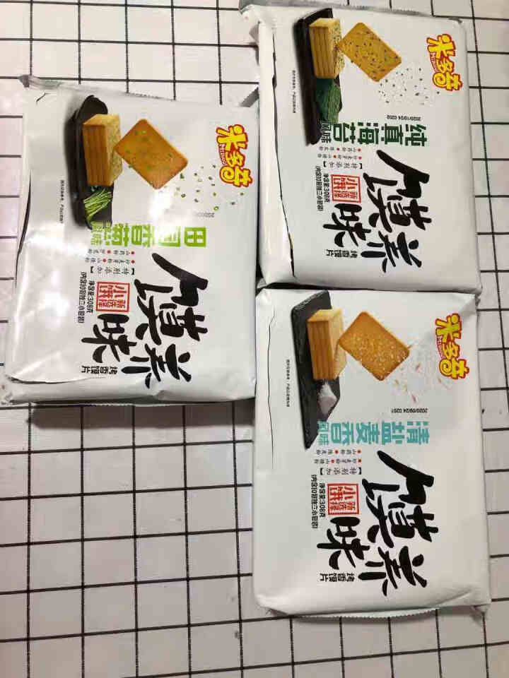 米多奇烤馍片924g 零食大礼包 馍养 多味馍片 馍头片308g（一袋10小包）*3 【香葱308g+海苔308g+麦香308g】怎么样，好用吗，口碑，心得，评,第3张