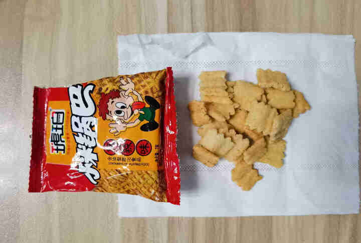 果果老爹琥珀小米锅巴7g*20小包装怀旧网红零食小吃休闲食品充饥夜宵整箱礼包 麻辣味20包怎么样，好用吗，口碑，心得，评价，试用报告,第4张