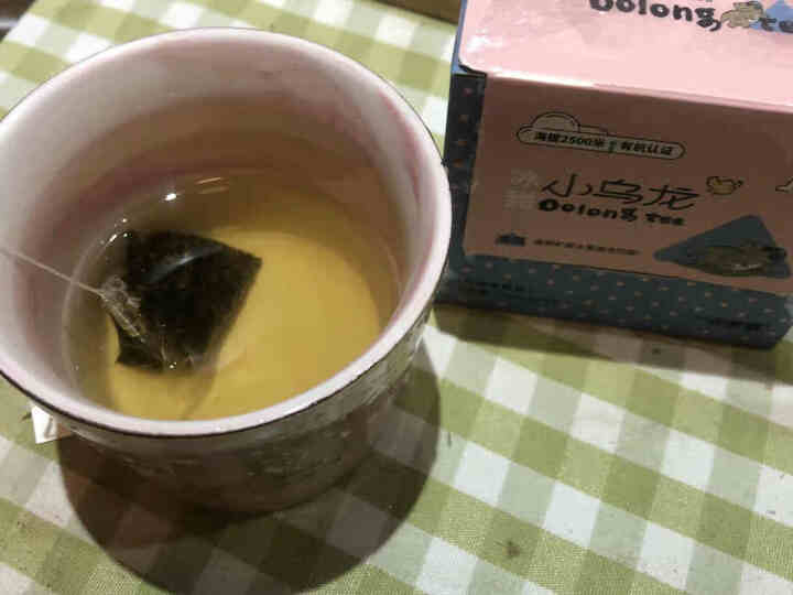 吉普号乌龙茶【冰甜小乌龙】青心乌龙茶2020年冷泡茶 有机茶欧盟有机认证 1盒（粉色）怎么样，好用吗，口碑，心得，评价，试用报告,第4张