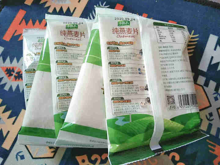 阴山优麦纯燕麦片原味即食冲饮冲调营养早餐食品代餐 55g*5袋装怎么样，好用吗，口碑，心得，评价，试用报告,第4张