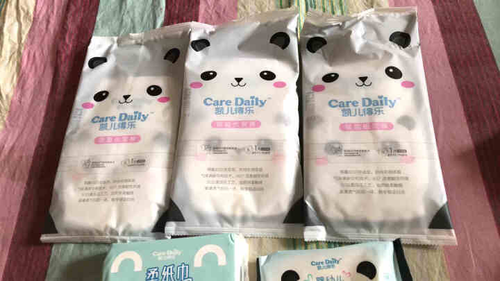 凯儿得乐（care daily）萌趣纸尿裤试用装3片+萌趣小湿巾1包+萌趣柔纸巾1包 萌趣纸尿裤S码3片怎么样，好用吗，口碑，心得，评价，试用报告,第3张