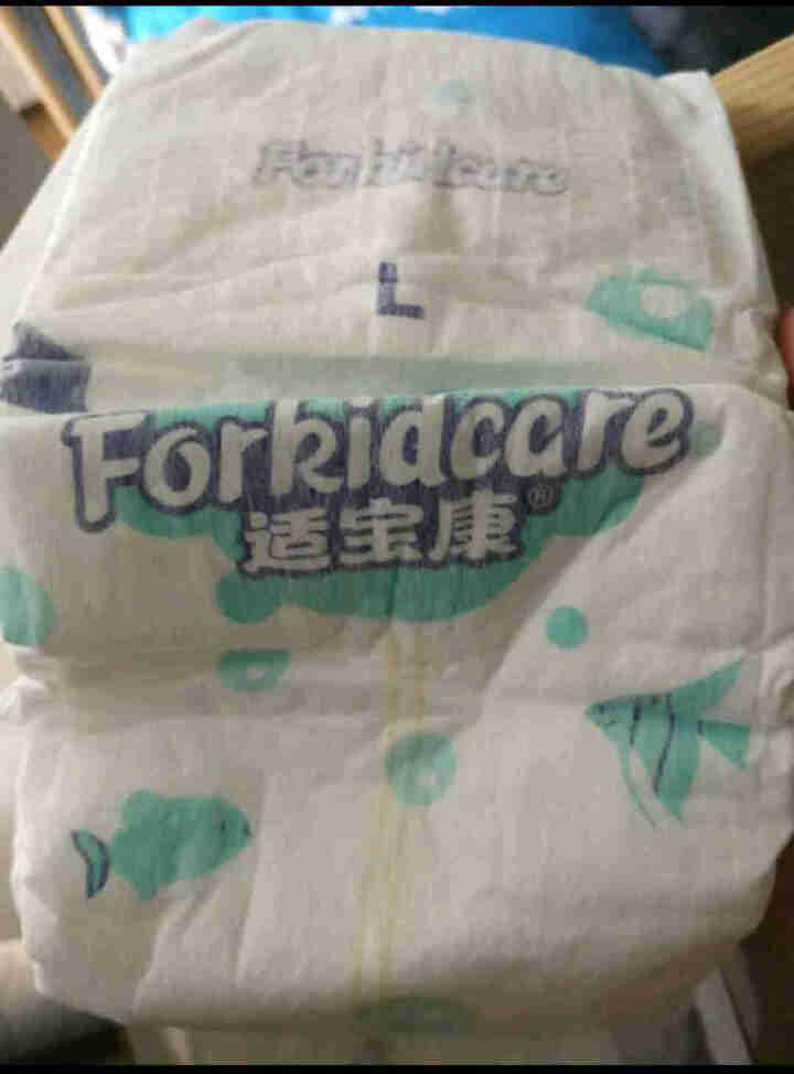 适宝康·Forkidcare 梦幻海洋纸尿裤试用装L码*4片 适合9,第3张