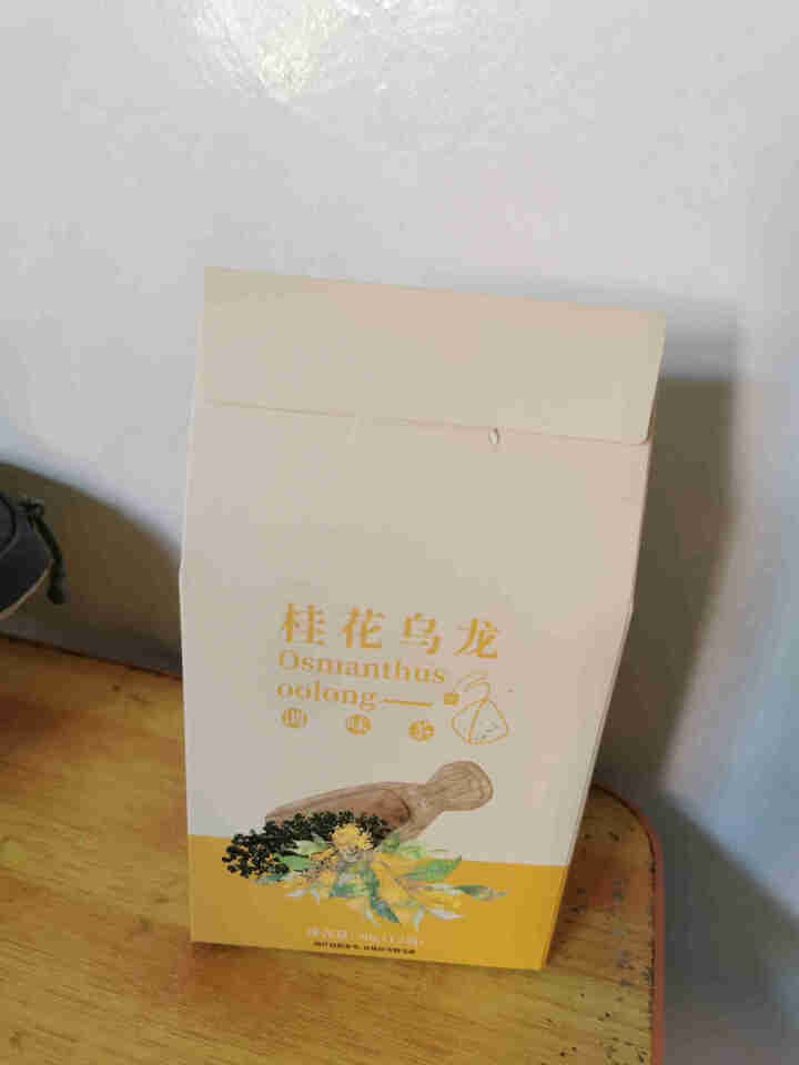 中茶 海堤茶叶 茉莉花茶桂花乌龙茶菊花茶普洱茶红枣红茶 花草茶 三角袋泡茶 桂花乌龙30克/盒怎么样，好用吗，口碑，心得，评价，试用报告,第2张