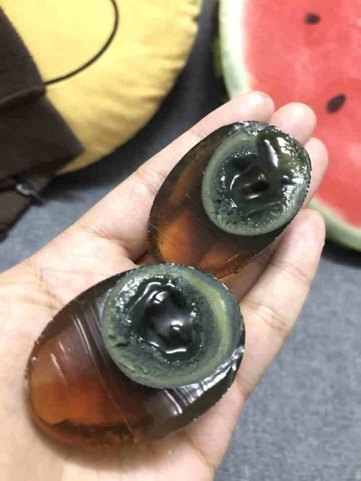 溢流香松花皮蛋溏心蛋绿色食品认证 4枚40克皮蛋试吃怎么样，好用吗，口碑，心得，评价，试用报告,第2张