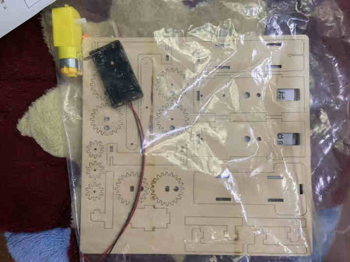 儿童科技小制作小发明科学实验器材套装机械机器人diy手工材料幼儿园学区益智玩具学生STEAM教育 原木色怎么样，好用吗，口碑，心得，评价，试用报告,第2张