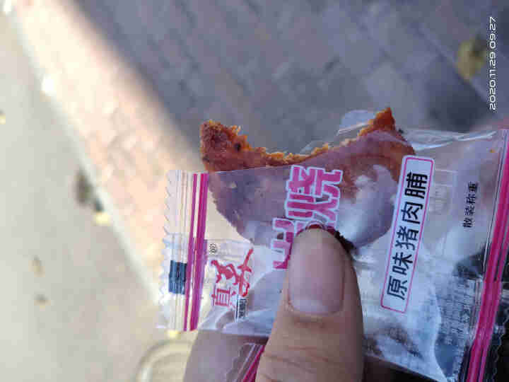 真美 金钱猪肉脯55g精制猪肉脯 潮汕特产吃货网红零食小吃办公室肉干熟食休闲食品独立小包装 试吃装3小包怎么样，好用吗，口碑，心得，评价，试用报告,第2张