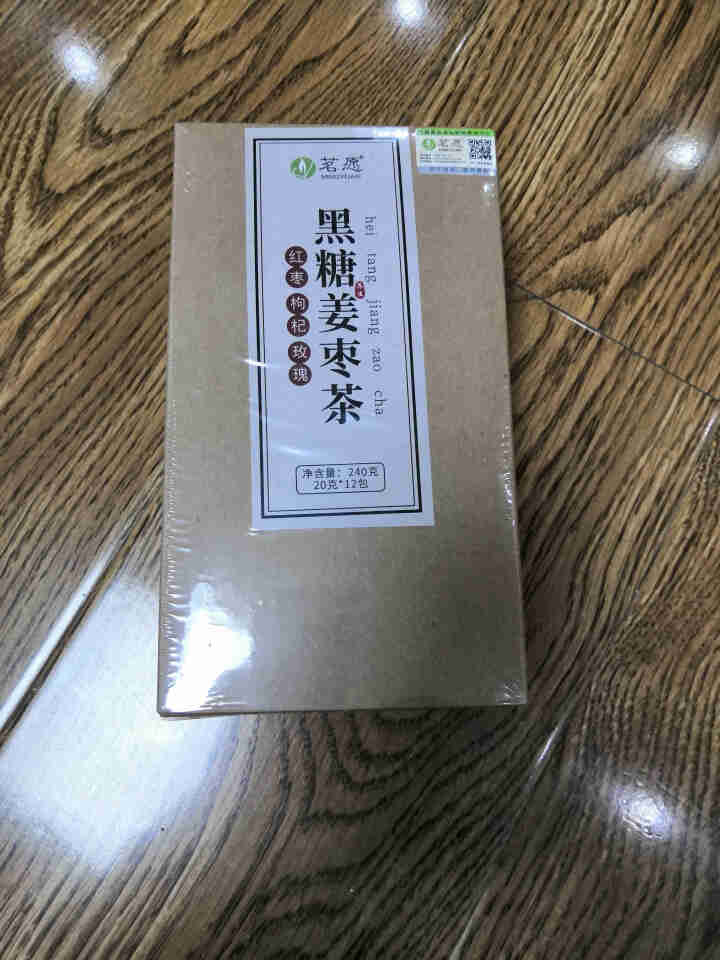 【买2件=发3盒共36包】黑糖姜枣茶 红糖姜茶姜糖姜丝茶红枣枸杞玫瑰胎菊女人茶红糖水老姜汤茶包 黑糖姜茶240克（12包）怎么样，好用吗，口碑，心得，评价，试用,第2张