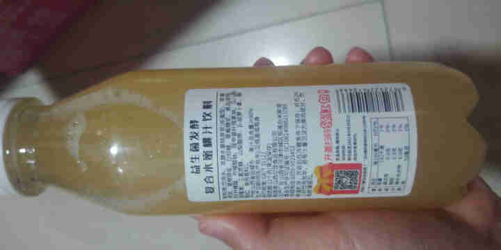 亿佳果园 亿佳U果复合蜜桃果汁饮料益生菌发酵整箱家庭装380ml*15塑料瓶 蜜桃汁 380mL×15瓶怎么样，好用吗，口碑，心得，评价，试用报告,第4张