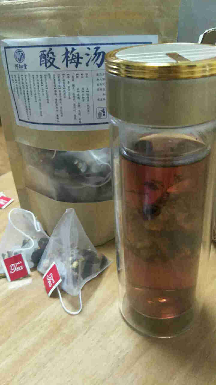 酸梅汤 老北京酸梅汤 三角包酸梅 乌梅汤袋泡茶 免煮原料包15包散装 15包*12g(一袋约180g)怎么样，好用吗，口碑，心得，评价，试用报告,第4张