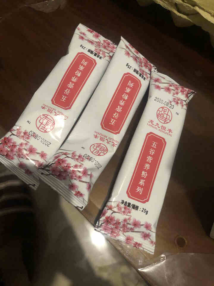 龙九恒丰 葛根木瓜魔芋粉 红豆薏米粉 葛根粉木瓜粉早餐代餐粉小袋装冲饮谷物金沙薏米 小袋装 葛根木瓜魔芋粉怎么样，好用吗，口碑，心得，评价，试用报告,第4张