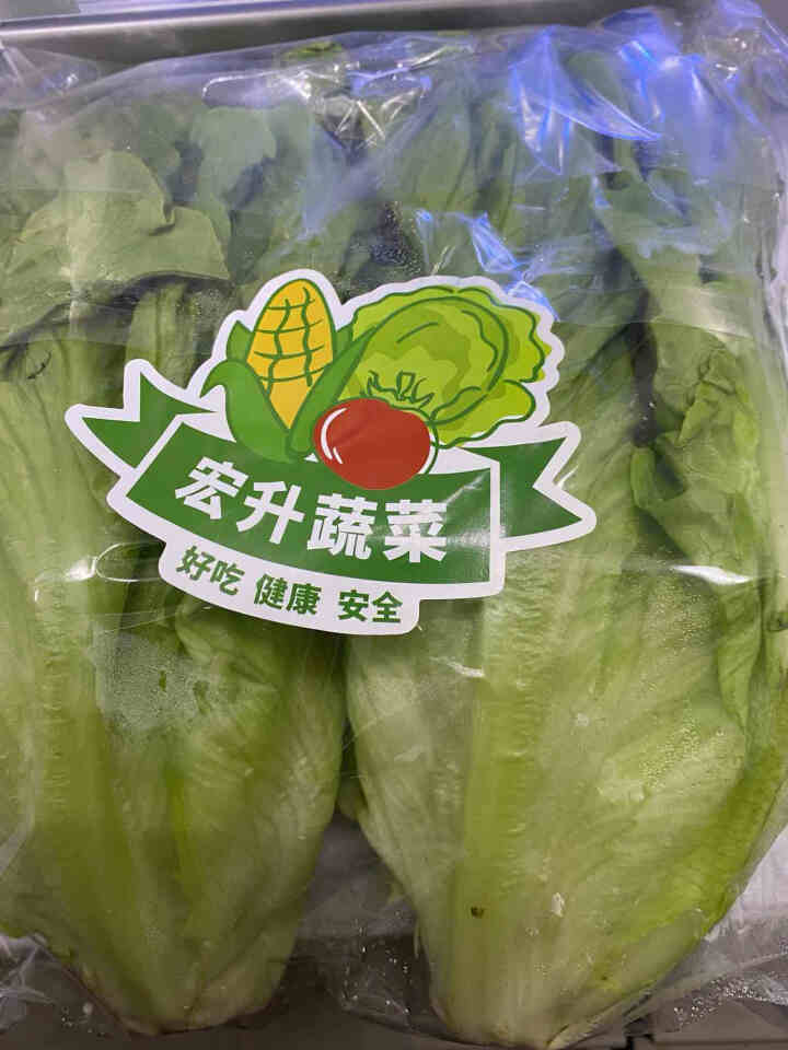 菜瓜瓜 新鲜蔬菜 精品 健身沙拉菜 生菜 罗马生菜 轻食食材  400g怎么样，好用吗，口碑，心得，评价，试用报告,第2张