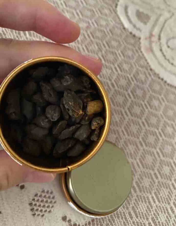 中闽凡诺小罐装茶化石碎银子礼盒装配紫砂茶具一壶四杯十年陈化云南普洱茶熟茶金不换糯米香古树散装茶叶礼品 单罐体验装怎么样，好用吗，口碑，心得，评价，试用报告,第2张