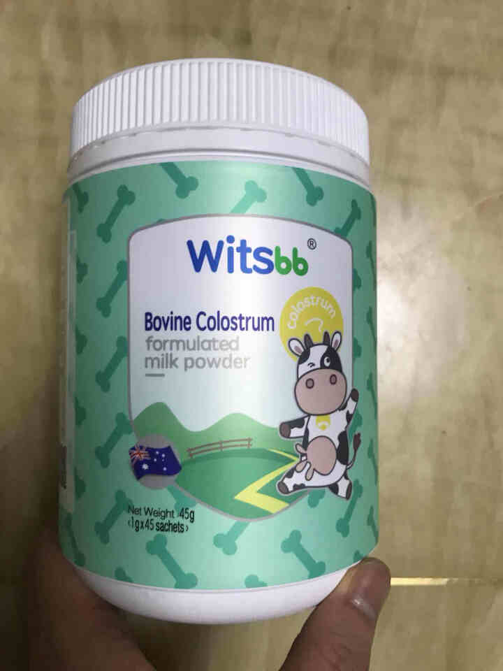 witsbb健敏思牛初乳粉儿童成人 澳洲进口 1罐装怎么样，好用吗，口碑，心得，评价，试用报告,第2张