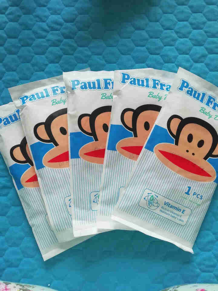 大嘴猴（Paul Frank）维E魔法裤婴儿拉拉裤男女宝宝通用尿不湿试用装 纸尿裤M码5片怎么样，好用吗，口碑，心得，评价，试用报告,第2张