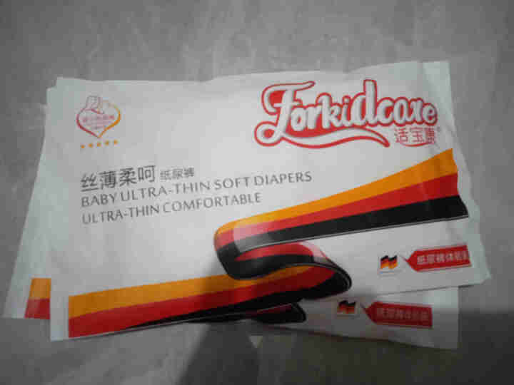 适宝康·Forkidcare 丝薄柔呵纸尿裤试用装M码*4片 适合6,第3张