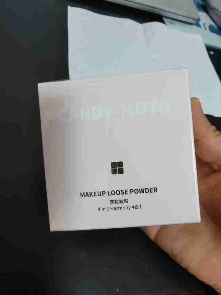 【四色散粉】Candy Moyo四宫格定妆粉饼散粉持久24小时定妆控油轻薄如雾隐毛孔不浮粉晚安粉蜜粉 星彩慕斯（哑光）怎么样，好用吗，口碑，心得，评价，试用报告,第2张