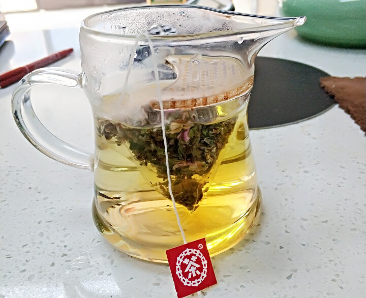 中茶清茶玫瑰白茶花草茶 茶叶袋泡10包一盒25g 玫瑰白茶试用装1袋怎么样，好用吗，口碑，心得，评价，试用报告,第4张