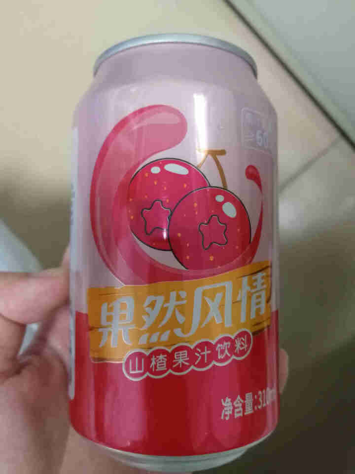 果然风情饮料果汁山楂汁易拉罐310ml便携整箱装 310ml*1怎么样，好用吗，口碑，心得，评价，试用报告,第2张