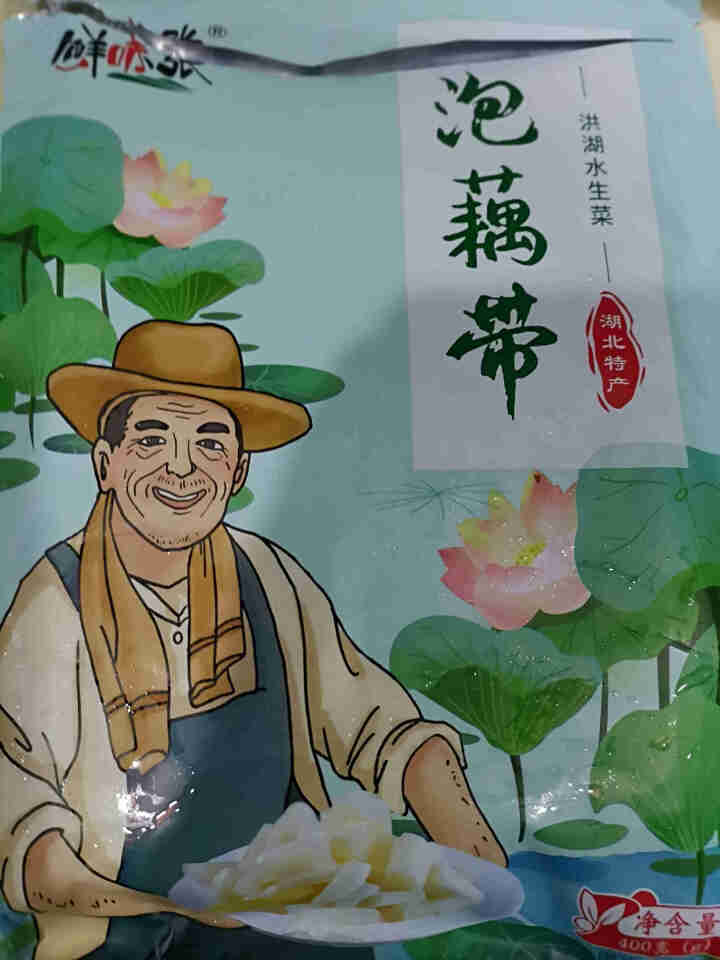 鲜味张 酸辣泡藕带即食莲藕尖新鲜 湖北特产藕带泡菜 洪湖莲藕 莲藕小时候藕肠子 火锅配菜 400g×1袋 湖北特产怎么样，好用吗，口碑，心得，评价，试用报告,第2张