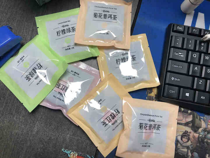 立尚 缤纷组合茶蜜桃乌龙茶桂花玫瑰红茶茉莉绿茶菊花普洱茶水果茶果粒茶花果冷泡茶三角包袋泡茶20袋/盒怎么样，好用吗，口碑，心得，评价，试用报告,第3张