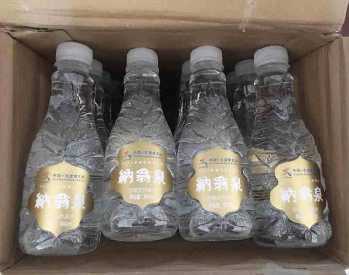 【东盟博览会指定国宾用水】纳翁泉 天然矿泉水 弱碱性饮用水 360ml*24瓶/箱 商务用水（适用于孕妇幼儿）怎么样，好用吗，口碑，心得，评价，试用报告,第4张