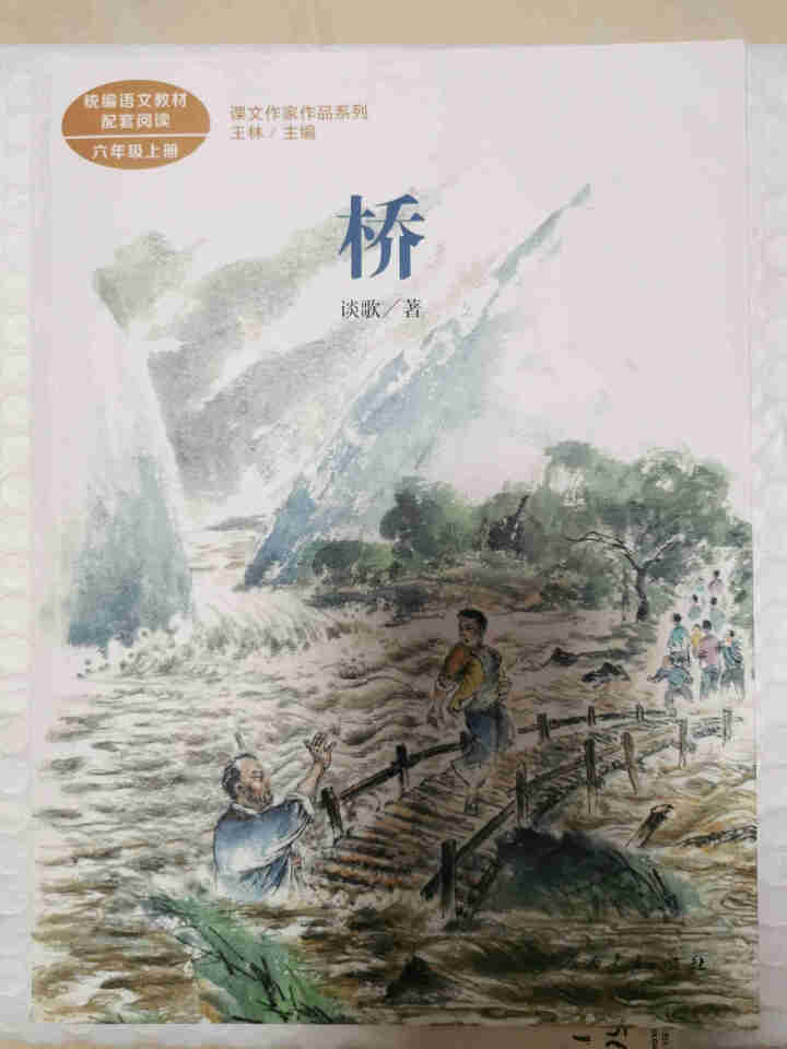 桥 六年级上册 谈歌著 统编版语文教材配套阅读 课外阅读书 老师推荐阅读入选小学六年级语文教材怎么样，好用吗，口碑，心得，评价，试用报告,第3张