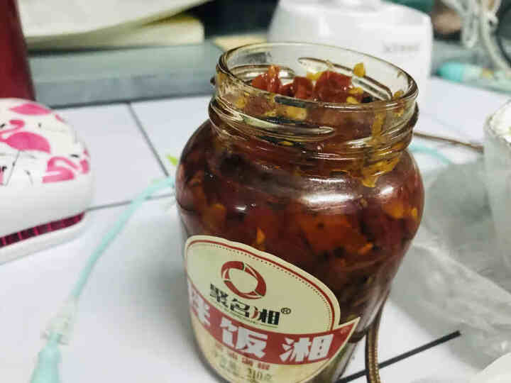 聚名湘湖南特产辣椒酱拌饭湘下饭神器拌饭拌面酱即食香辣剁椒酱210g包邮 210g*1瓶怎么样，好用吗，口碑，心得，评价，试用报告,第2张