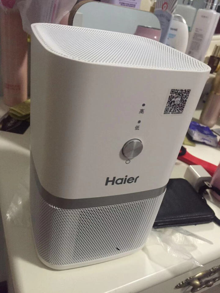 海尔 （Haier）空气净化器小型迷你桌面办公桌书桌小空间净化适用 KJ20F,第3张