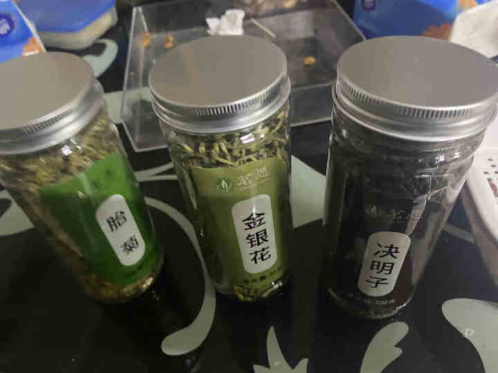 【发3罐共365克】菊花决明子茶金银花组合花茶叶 胎菊泡水喝的花草茶凉茶搭枸杞菊苣根 30g+35g+300g怎么样，好用吗，口碑，心得，评价，试用报告,第3张